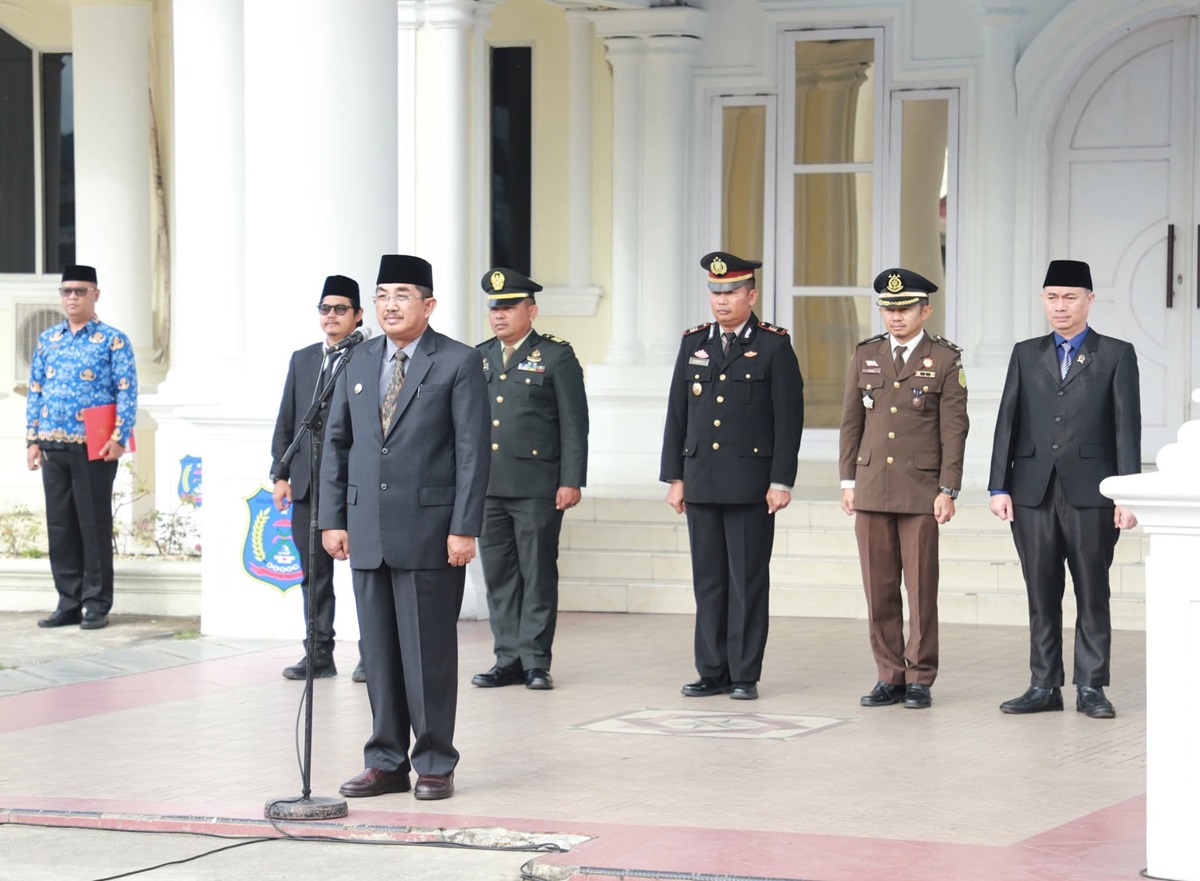 Bupati Anwar Sadat Pimpin Upacara Peringatan Hari Kesaktian Pancasila 2025